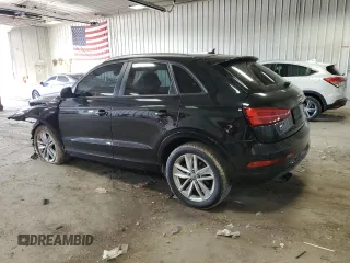 2018 Audi Q3 Premium with VIN WA1ECCFS2JR008180, listed as a Copart auction lot 58560735 with 122,557 mi miles and Non repairable. Bid and sale history available at DreamBid. Image 2.