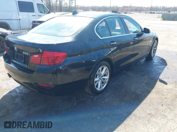 2014 BMW 5 Series 528i xDrive with VIN WBA5A7C56ED613918, listed as a IAAI auction lot 41744501 with 86,917 mi miles and . Bid and sale history available at DreamBid. Image 4.