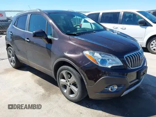 2013 Buick Encore Convenience with VIN KL4CJBSBXDB128254, listed as a IAAI auction lot 41788696 with 98,295 mi miles. Bid and sale history available at carsss.com. Image 1.