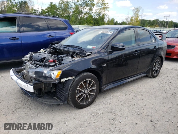 2017 Mitsubishi Lancer ES with VIN JA32V2FW6HU006700, listed as a Copart auction lot 65908123 with 61,160 mi miles. Bid and sale history available at carsss.com. Image 1.