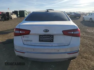 2015 Kia Cadenza Premium with VIN KNALN4D74F5168777, listed as a Copart auction lot 42695565 with Not Provided miles and Salvage Title. Bid and sale history available at carsss.com. Image 6.