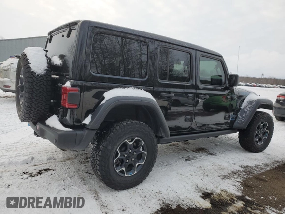 2022 Jeep Wrangler Unlimited Rubicon with VIN 1C4JJXR64NW259788, listed as a Copart auction lot 83600134 with 29,954 mi miles and Clean title. Bid and sale history available at DreamBid. Image 3.