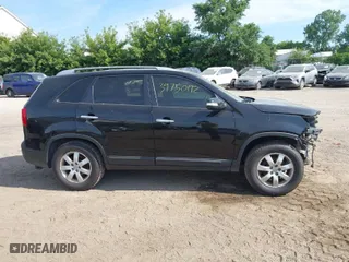 2012 Kia Sorento LX with VIN 5XYKT3A63CG215407, listed as a IAAI auction lot 39750192 with 1 mi miles. Bid and sale history available at carsss.com. Image 12.