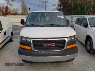 2017 GMC Savana Cargo Van with VIN 1GTW7AFF7H1906806, listed as a Copart auction lot 81203694 with 53,426 mi miles and Salvage Title. Bid and sale history available at carsss.com. Image 5.