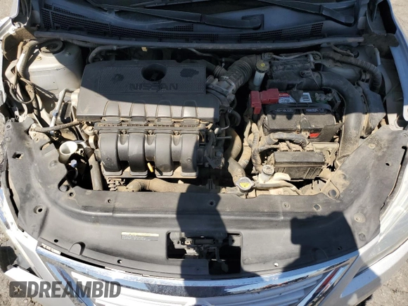 2015 Nissan Sentra SV with VIN 3N1AB7AP6FL678964, listed as a Copart auction lot 54917385 with 105,083 mi miles and Salvage Title. Bid and sale history available at DreamBid. Image 11.