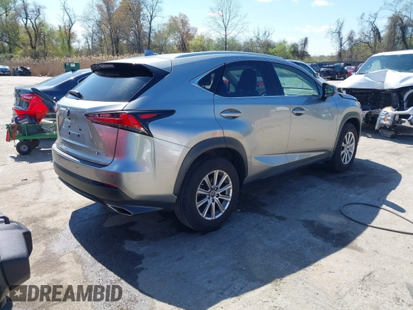 2021 Lexus NX 300 with VIN JTJDARDZ4M2259464, listed as a IAAI auction lot 41984305 with 26,505 mi miles and . Bid and sale history available at DreamBid. Image 4.