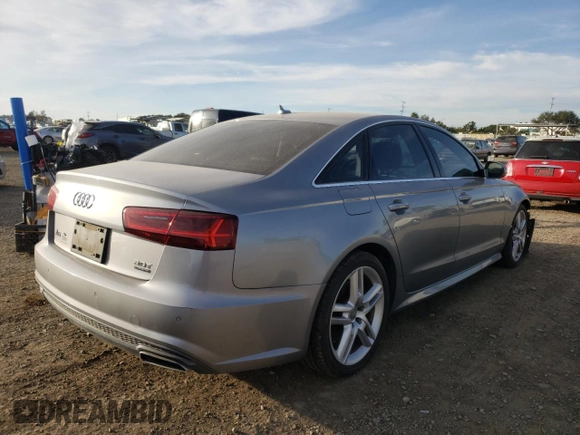 2016 Audi A6 3.0T Premium Plus with VIN WAUFGAFC4GN086341, listed as a Copart auction lot 66546702 with 134,578 mi miles. Bid and sale history available at carsss.com. Image 4.