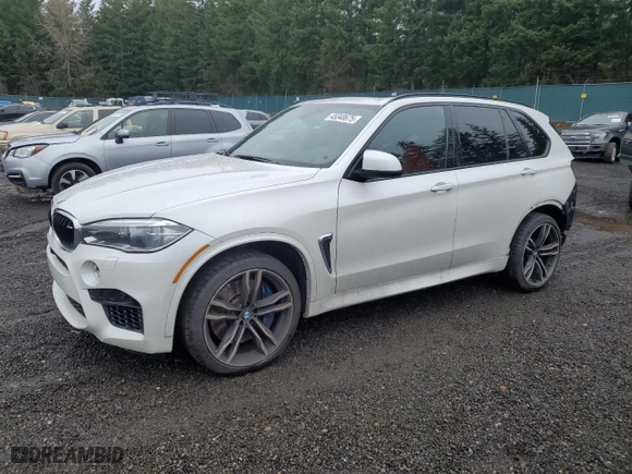 2015 BMW X5 M with VIN 5YMKT6C54F0C89266, listed as a Copart auction lot 45340675 with 22,347 mi miles and Salvage Title. Bid and sale history available at carsss.com. Image 1.