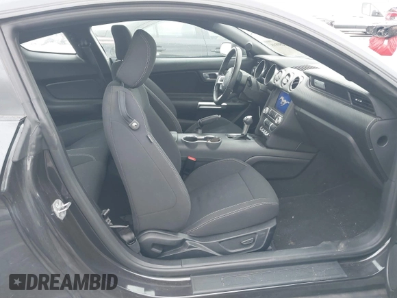 2022 Ford Mustang EcoBoost with VIN 1FA6P8TH2N5135583, listed as a IAAI auction lot 42280818 with 18,377 mi miles and . Bid and sale history available at DreamBid. Image 5.