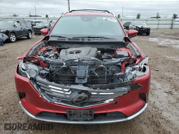 2018 Mazda CX-9 Grand Touring z VIN JM3TCBDYXJ0207231, wystawiony jako Copart lot #57911615 z przebiegiem 109 027 mil mil oraz Szkoda całkowita • Salvage title. Historia ofert i sprzedaży dostępna na DreamBid. Obrazek 5.