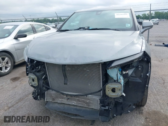 2023 Chevrolet Blazer LT с VIN 3GNKBCR40PS195683, выставлен на аукционе IAAI как лот 42183902 с пробегом 32 552 миль миль и . История ставок и продаж доступна на DreamBid. Изображение 13.