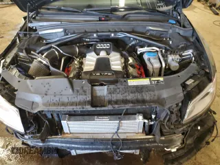 2015 Audi SQ5 Premium Plus with VIN WA1CGAFP6FA088827, listed as a Copart auction lot 86979944 with 82,094 mi miles and Salvage Title. Bid and sale history available at carsss.com. Image 11.
