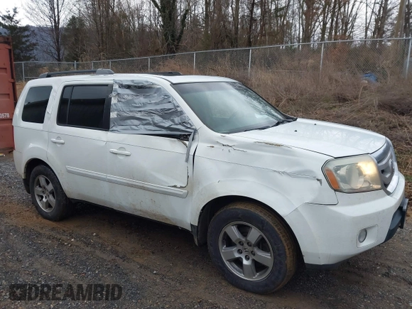 2011 Honda Pilot EX-L with VIN 5FNYF4H57BB009999, listed as a IAAI auction lot 41402317 with 161,805 mi miles. Bid and sale history available at carsss.com. Image 6.