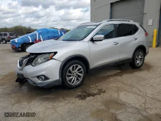 2014 Nissan Rogue SV with VIN 5N1AT2MV4EC865035, listed as a Copart auction lot 51334125 with 0 mi miles and Salvage Title. Bid and sale history available at carsss.com. Image 1.