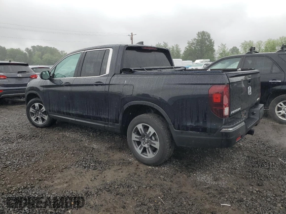 2017 Honda Ridgeline RTL with VIN 5FPYK3F51HB012972, listed as a Copart auction lot 58789565 with 135,725 mi miles and Salvage title. Bid and sale history available at DreamBid. Image 2.