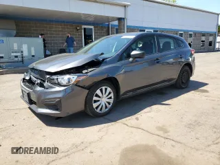 2018 Subaru Impreza с VIN 4S3GTAA62J3740843, выставлен на аукционе Copart как лот 54830025 с пробегом 55 217 миль миль и Списание • Salvage title. История ставок и продаж доступна на DreamBid. Изображение 1.