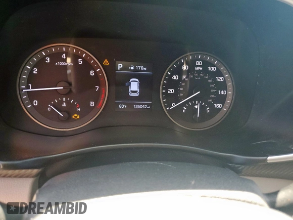 2020 Hyundai Tucson Sport with VIN KM8J33AL8LU163140, listed as a Copart auction lot 54367865 with 135,042 mi miles and Clean title. Bid and sale history available at DreamBid. Image 9.