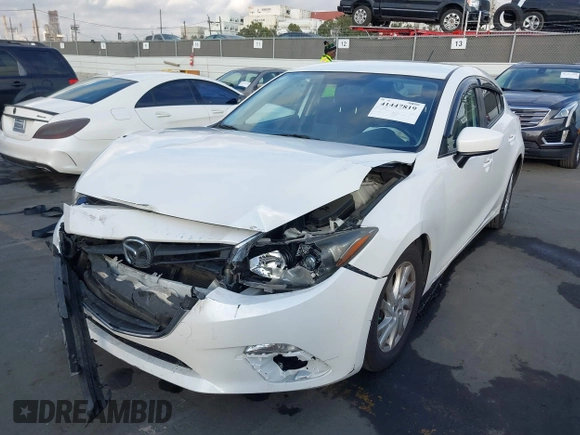 2015 Mazda 3 i Sport with VIN JM1BM1K78F1242096, listed as a IAAI auction lot 41447819 with 91,738 mi miles and . Bid and sale history available at DreamBid. Image 6.