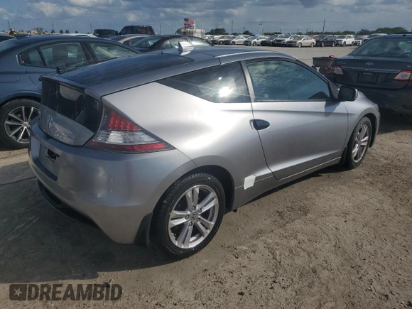 2011 Honda CR-Z with VIN JHMZF1D47BS003640, listed as a Copart auction lot 80452774 with 109,740 mi miles and Salvage Title. Bid and sale history available at carsss.com. Image 3.