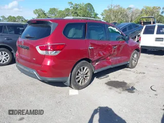 2016 Nissan Pathfinder S with VIN 5N1AR2MN7GC600949, listed as a IAAI auction lot 41261906 with 173,787 mi miles and . Bid and sale history available at DreamBid. Image 4.