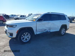 2021 Jeep Grand Cherokee Limited with VIN 1C4RJKBG0M8202547, listed as a IAAI auction lot 41368309 with 60,987 mi miles and . Bid and sale history available at DreamBid. Image 6.