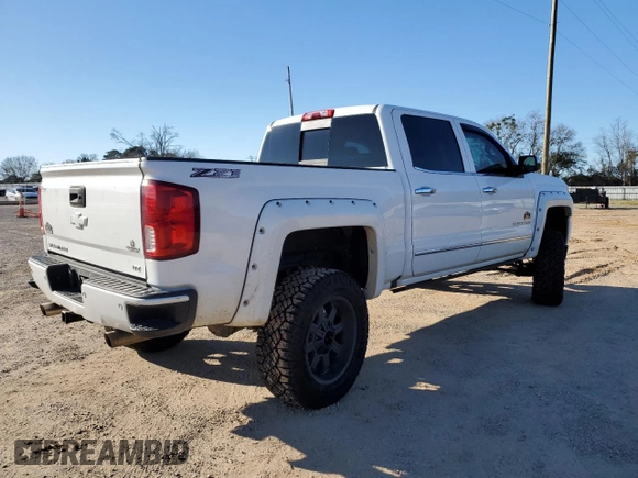 2017 Chevrolet Silverado 1500 LTZ with VIN 3GCUKSEJ5HG151660, listed as a Copart auction lot 45924435 with 136,520 mi miles and Salvage Title. Bid and sale history available at DreamBid. Image 3.