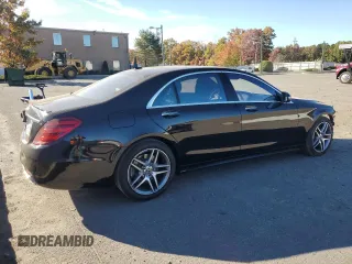 2020 Mercedes-Benz S 560 with VIN WDDUG8GB3LA523598, listed as a Copart auction lot 76328464 with 65,013 mi miles and Salvage Title. Bid and sale history available at carsss.com. Image 3.