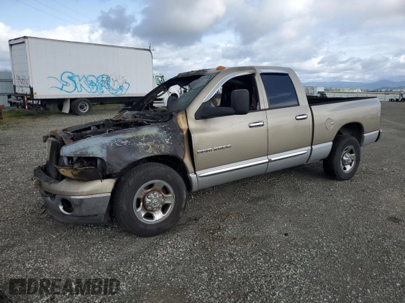 2004 Dodge Ram 2500 SLT with VIN 3D7KA28634G116584, listed as a Copart auction lot 50638925 with 0 mi miles and Salvage Title. Bid and sale history available at carsss.com. Image 1.