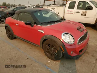 2012 MINI Coupe S z VIN WMWSX3C57CT155013, wystawiony jako Copart lot #88066275 z przebiegiem 69 870 mil mil oraz Szkody całkowita. Historia ofert i sprzedaży dostępna na DreamBid. Obrazek 4.