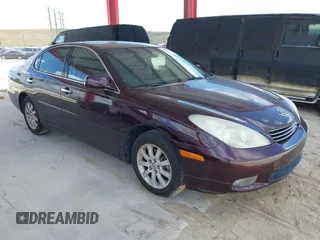 2004 Lexus ES 330 with VIN JTHBA30GX45016279, listed as a IAAI auction lot 41907819 with 154,209 mi miles. Bid and sale history available at carsss.com. Image 1.