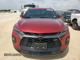2020 Chevrolet Blazer RS z VIN 3GNKBERS0LS649337, wystawiony jako Copart lot #52446805 z przebiegiem 50 280 mil mil oraz Czysty tytuł • Clean title. Historia ofert i sprzedaży dostępna na DreamBid. Obrazek 5.