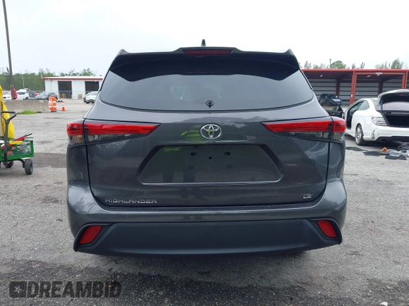 2023 Toyota Highlander L with VIN 5TDKDRAH6PS028110, listed as a IAAI auction lot 42427535 with 47,040 mi miles and . Bid and sale history available at DreamBid. Image 17.