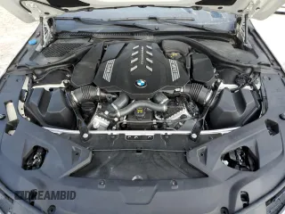 2021 BMW 8 Series M850i xDrive with VIN WBABC4C03MCF61722, listed as a Copart auction lot 66098664 with 17,502 mi miles and Salvage Title. Bid and sale history available at carsss.com. Image 11.