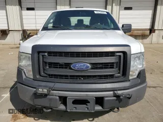 2013 Ford F-150 XL with VIN 1FTFX1EF8DKE35559, listed as a Copart auction lot 55754985 with 193,184 mi miles and Salvage title. Bid and sale history available at DreamBid. Image 5.