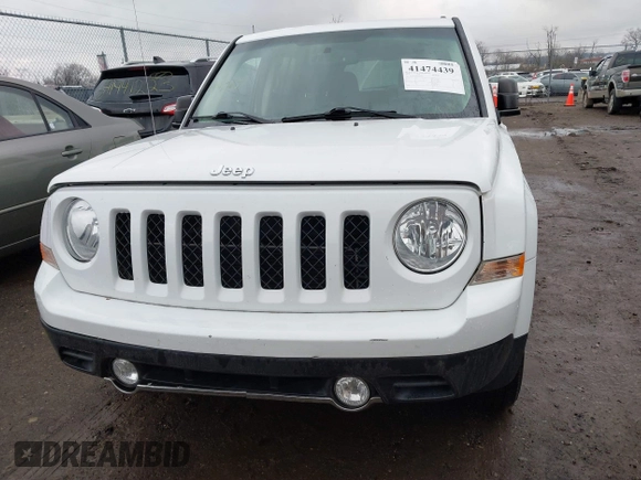 2016 Jeep Patriot Latitude with VIN 1C4NJPFAXGD749306, listed as a IAAI auction lot 41474439 with 94,767 mi miles and . Bid and sale history available at DreamBid. Image 13.