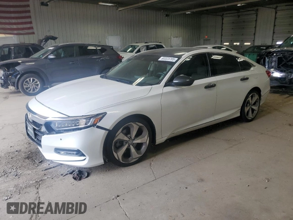 2019 Honda Accord Touring z VIN 1HGCV2F95KA019643, wystawiony jako Copart lot #60323705 z przebiegiem 98 662 mil mil oraz Szkoda całkowita • Salvage title. Historia ofert i sprzedaży dostępna na DreamBid. Obrazek 1.