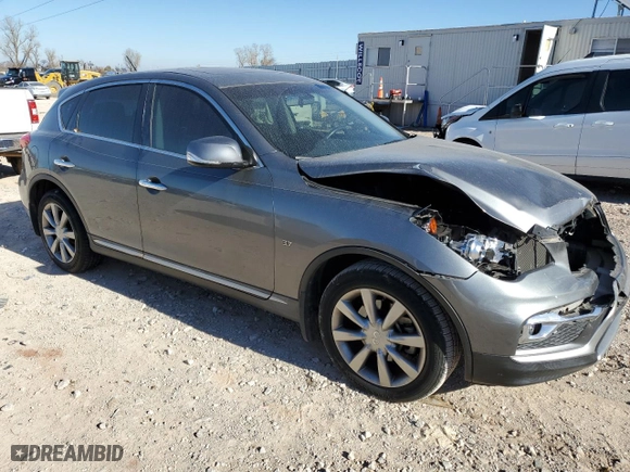 2017 Infiniti QX50 with VIN JN1BJ0RP1HM387963, listed as a Copart auction lot 86184934 with 0 mi miles and Salvage Title. Bid and sale history available at carsss.com. Image 4.