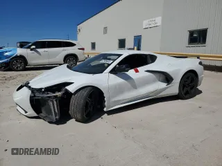 2023 Chevrolet Corvette 2LT with VIN 1G1YB2D40P5125348, listed as a Copart auction lot 47999455 with 0 mi miles and Salvage Title. Bid and sale history available at carsss.com. Image 1.