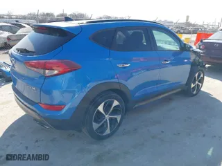 2016 Hyundai Tucson Eco with VIN KM8J3CA25GU033510, listed as a IAAI auction lot 41710517 with 103,474 mi miles. Bid and sale history available at carsss.com. Image 4.