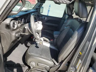 2022 Jeep Wrangler Unlimited Sahara with VIN 1C4HJXEG8NW164969, listed as a Copart auction lot 52241645 with 64,263 mi miles and Salvage title. Bid and sale history available at DreamBid. Image 7.