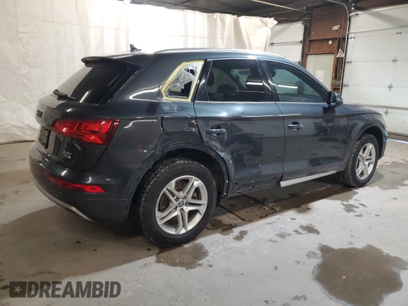 2018 Audi Q5 Premium with VIN WA1ANAFY3J2001846, listed as a Copart auction lot 49515695 with 91,463 mi miles and Salvage Title. Bid and sale history available at DreamBid. Image 3.