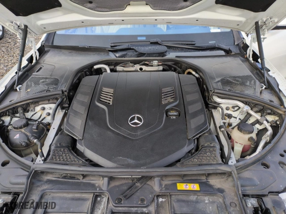 2022 Mercedes-Benz S-Class S 580 with VIN W1K6G7GB4NA067343, listed as a Copart auction lot 45412565 with 24,736 mi miles and Salvage Title. Bid and sale history available at carsss.com. Image 11.