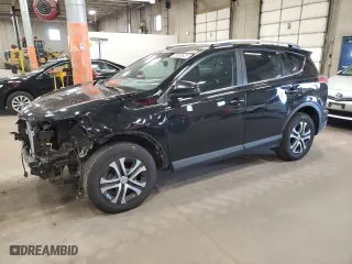 2017 Toyota RAV4 LE with VIN 2T3BFREV2HW645658, listed as a Copart auction lot 53938825 with 80,372 mi miles and Salvage Title. Bid and sale history available at carsss.com. Image 1.
