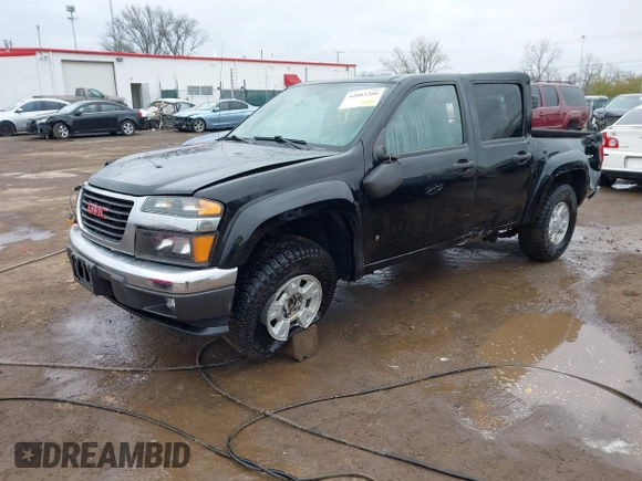 2006 GMC Canyon SLE1 with VIN 1GTDT136168209899, listed as a IAAI auction lot 42003200 with 120,285 mi miles. Bid and sale history available at carsss.com. Image 2.
