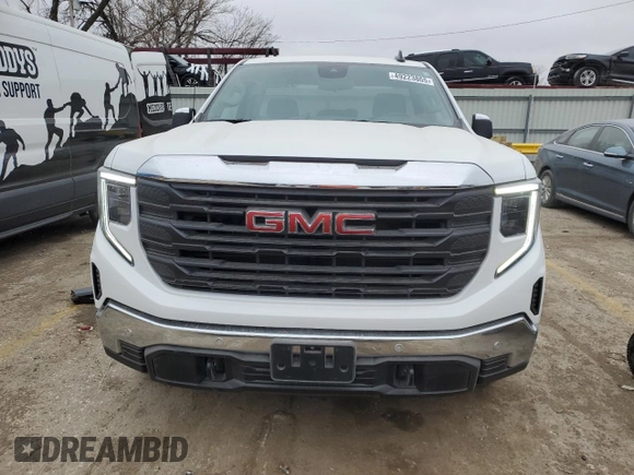 2024 GMC Sierra 1500 with VIN 3GTNUAED8RG389622, listed as a Copart auction lot 49223865 with 9,783 mi miles and Salvage Title. Bid and sale history available at DreamBid. Image 5.