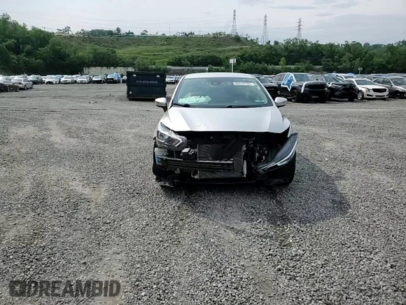 2021 Nissan Versa SV with VIN 3N1CN8EV5ML835699, listed as a Copart auction lot 60232705 with 84,306 mi miles and Salvage title. Bid and sale history available at DreamBid. Image 14.