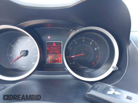 2009 Mitsubishi Lancer with VIN JA3AU86W79U039708, listed as a IAAI auction lot 42065100 with 71,763 mi miles and . Bid and sale history available at DreamBid. Image 7.