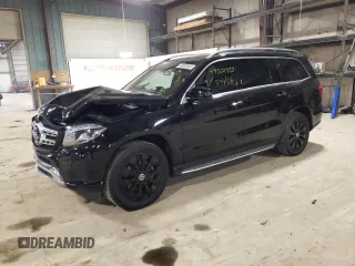 2019 Mercedes-Benz GLS with VIN 4JGDF6EE7KB235649, listed as a Copart auction lot 49802953 with 54,468 mi miles. Bid and sale history available at carsss.com. Image 1.