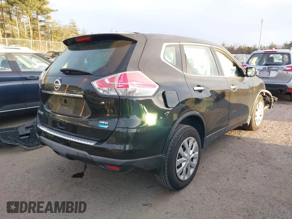 2014 Nissan Rogue SV with VIN 5N1AT2MV5EC805524, listed as a IAAI auction lot 41296075 with 91,938 mi miles and . Bid and sale history available at carsss.com. Image 4.