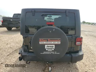 2014 Jeep Wrangler Unlimited Sport with VIN 1C4BJWDG2EL194164, listed as a Copart auction lot 56885575 with Not Provided miles and Salvage Title. Bid and sale history available at DreamBid. Image 6.
